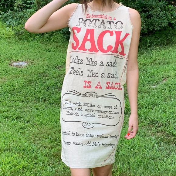 Iconic Marilyn Monroe Pop Art Potato Sack Dress - Picture 7 of 13